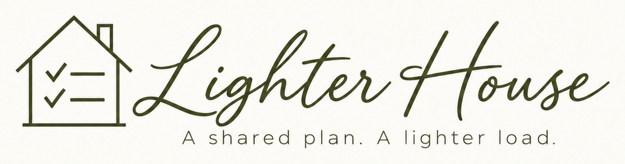 Lighter House — A shared plan. A lighter load.